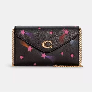 NWT Coach Tammie Clutch Crossbody With Disco Star Print‎